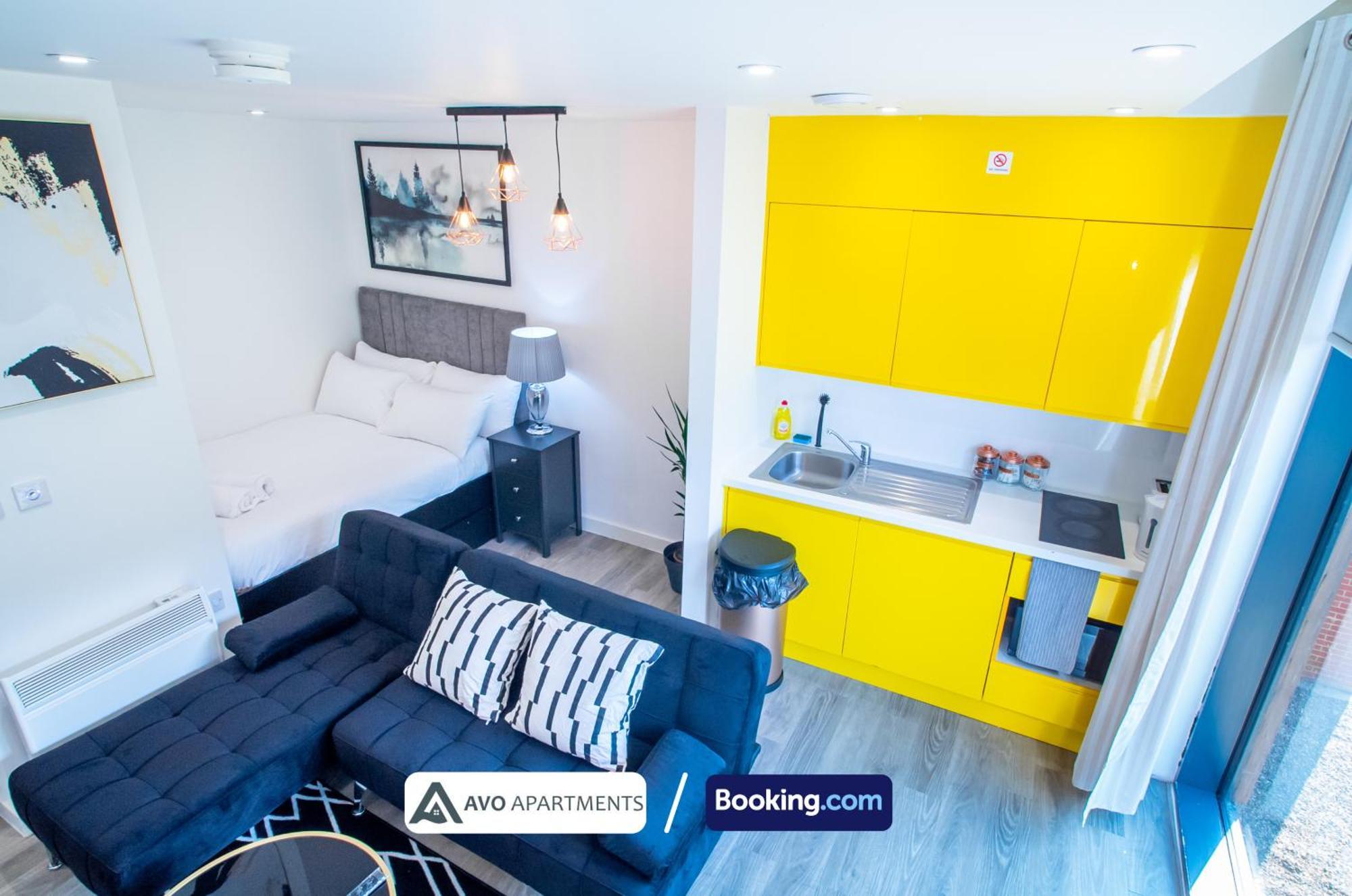 City Center Studio Apartments By Avo Apartments Sheffield Luaran gambar